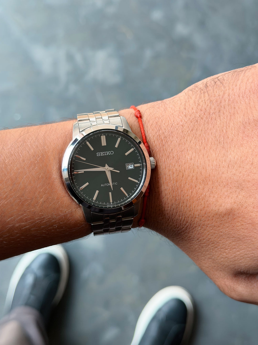 Seiko Herren-armbanduhr Automático - Green