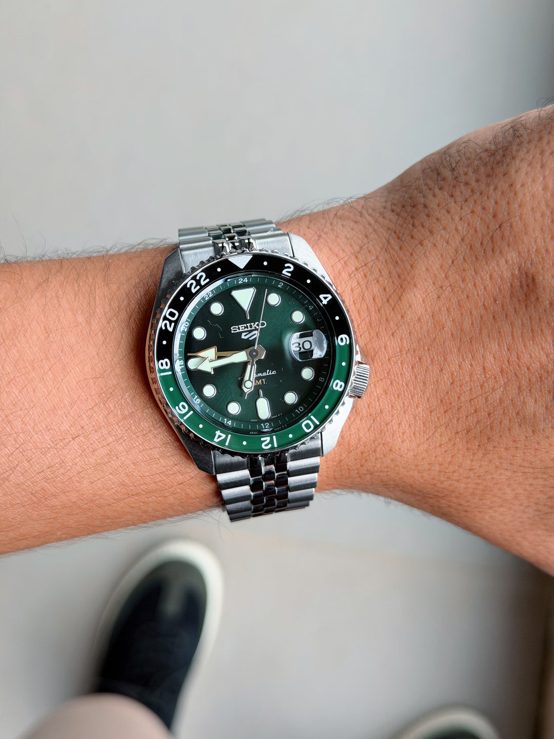 Seiko 5 GMT - Verde - 42mm